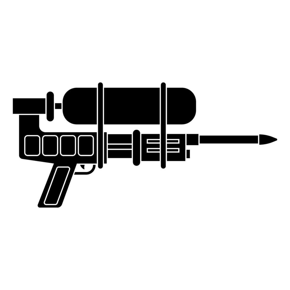 Water gun icon. Simple illustration of water gun icon for web vector