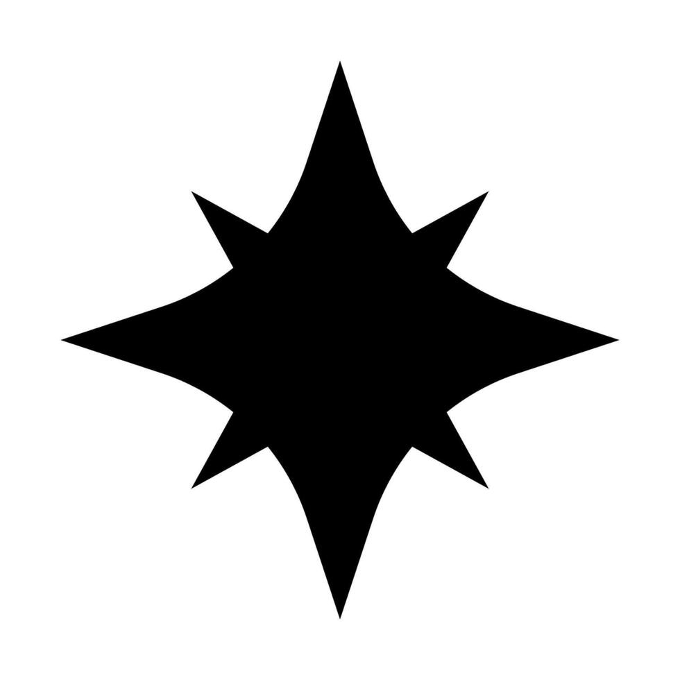 star icon on white background for graphic and web design. Simple sign. Internet concept symbol for website button or mobile app. vector