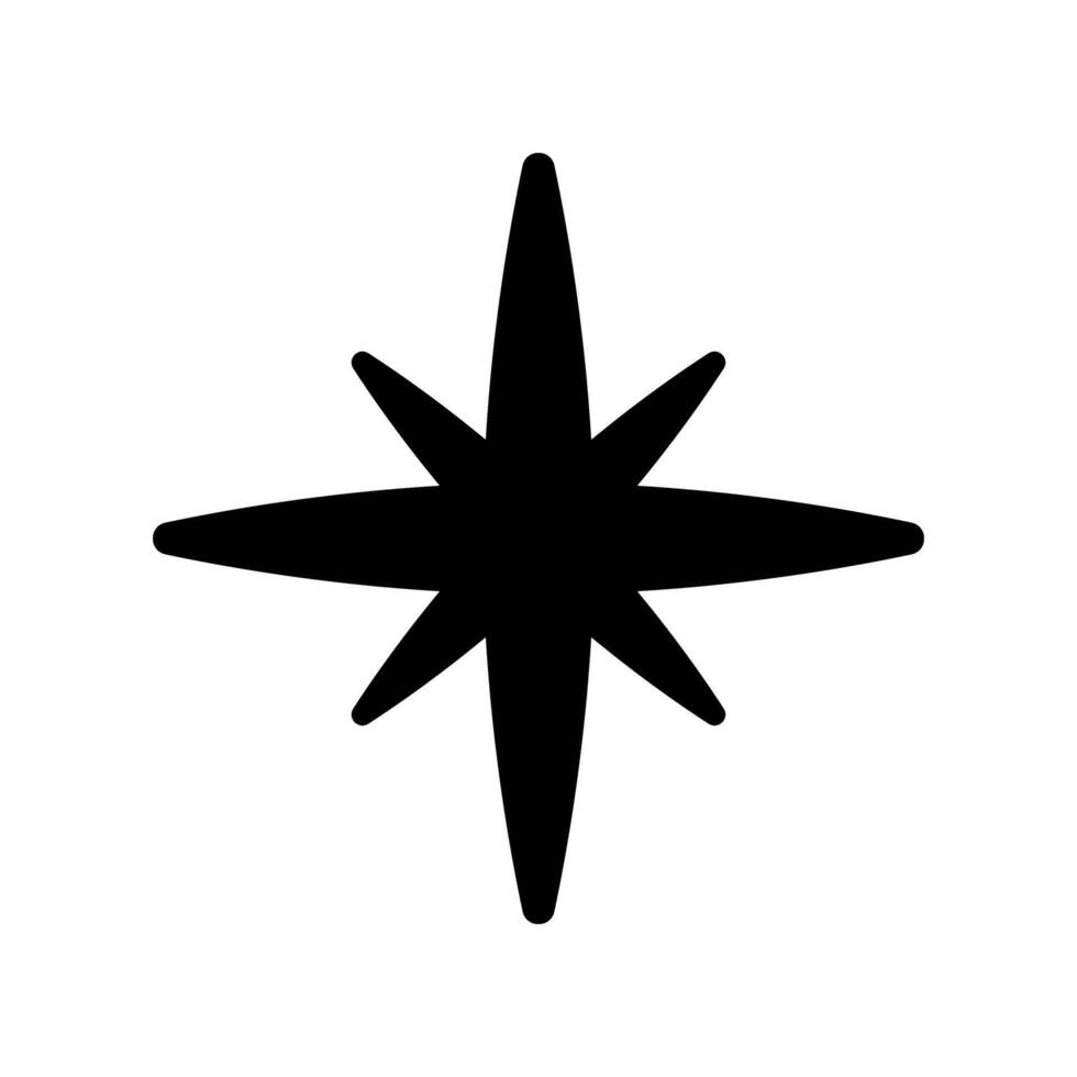 Star icon. Star icon isolated on white background. Star sign or symbol vector