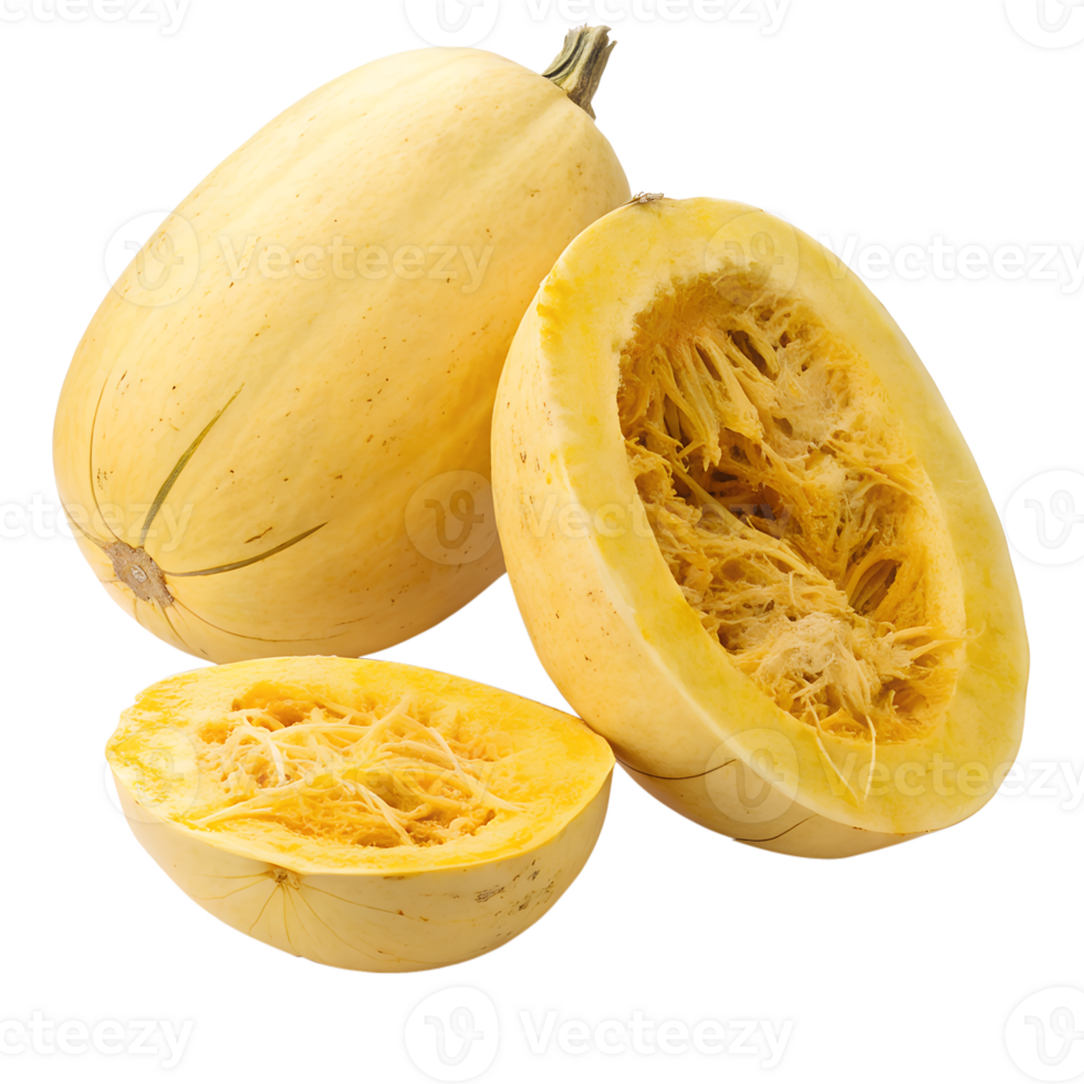 Ito Uri, spaghetti squash, isolated on a transparent background png