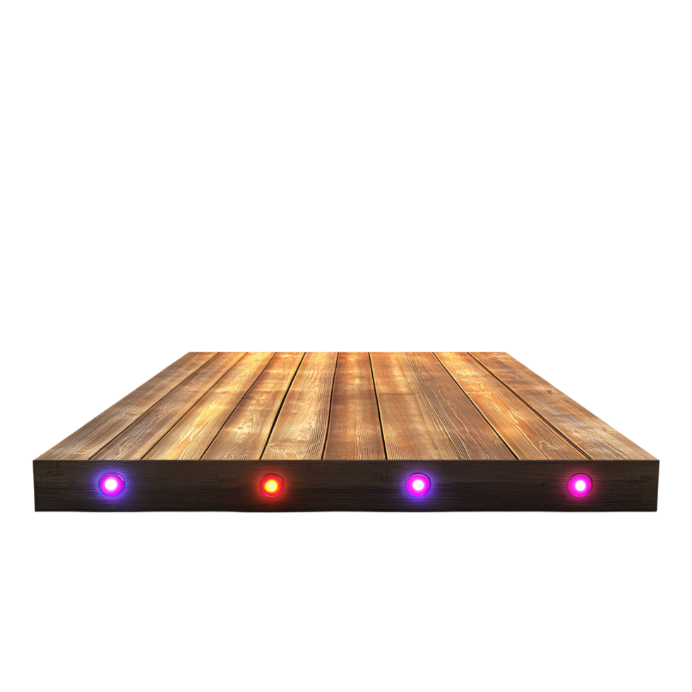 Enchanted Magic Orb On Wooden Stand Transparent Background png