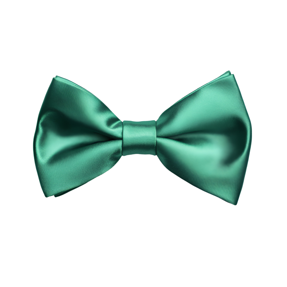 Green Bow Tie Fashion With Transparent Background png