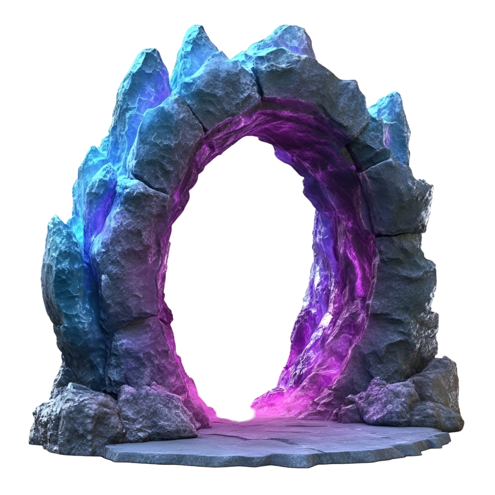 Flaming Door To Underworld Transparent Background png