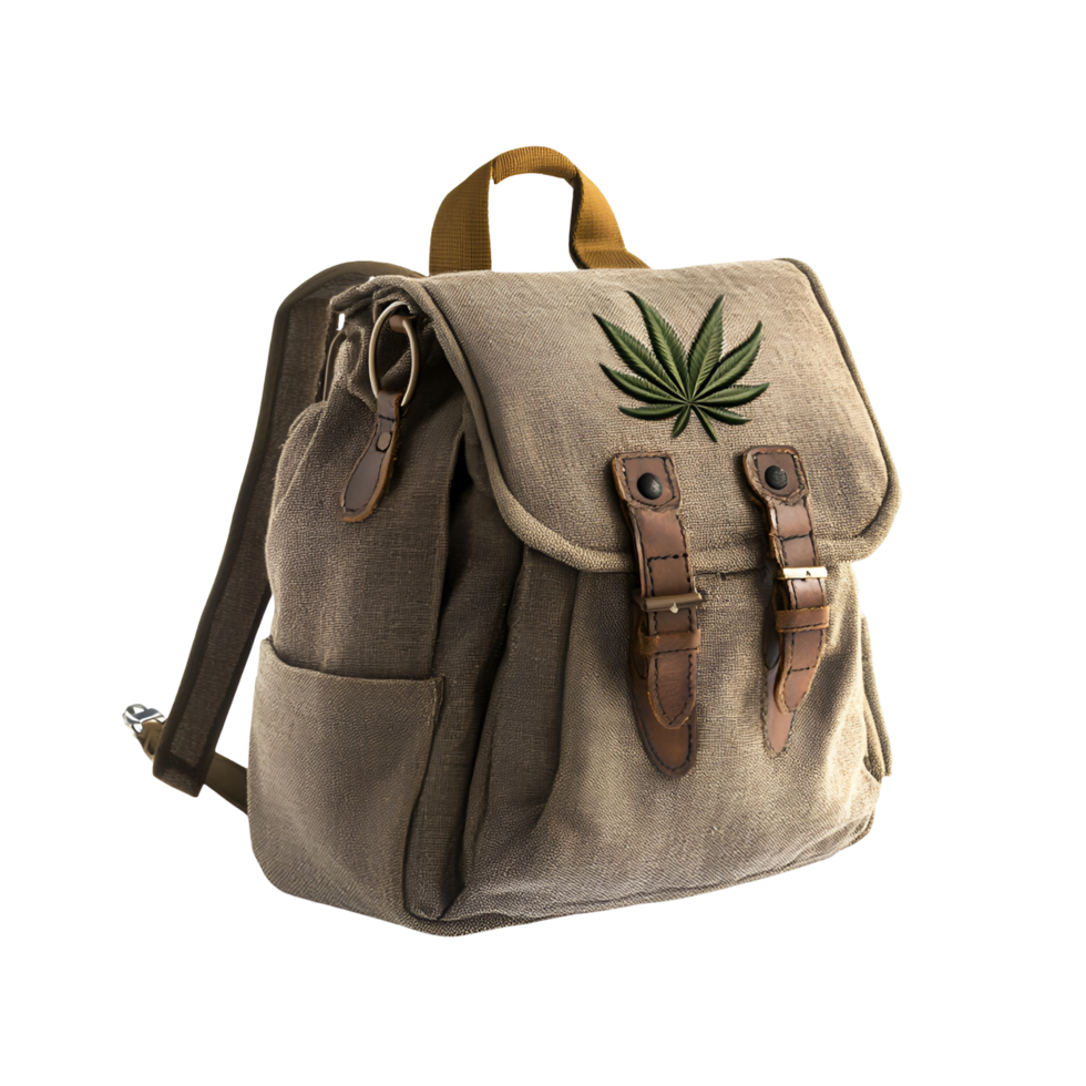 Explorer Safari Bag With Straps Transparent Background png