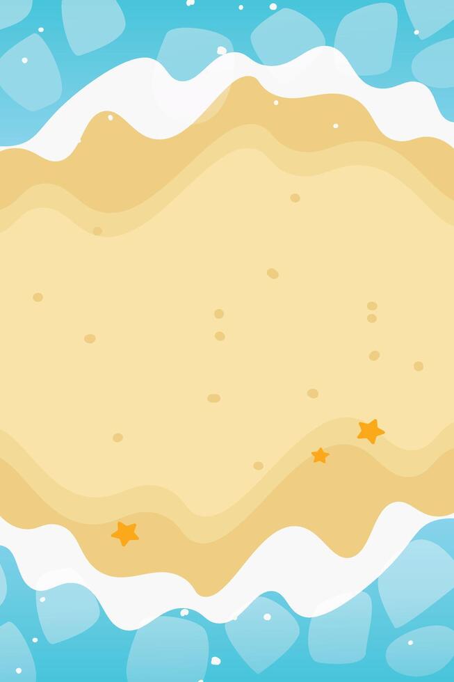 Summer beach holiday background design. illustration. vector