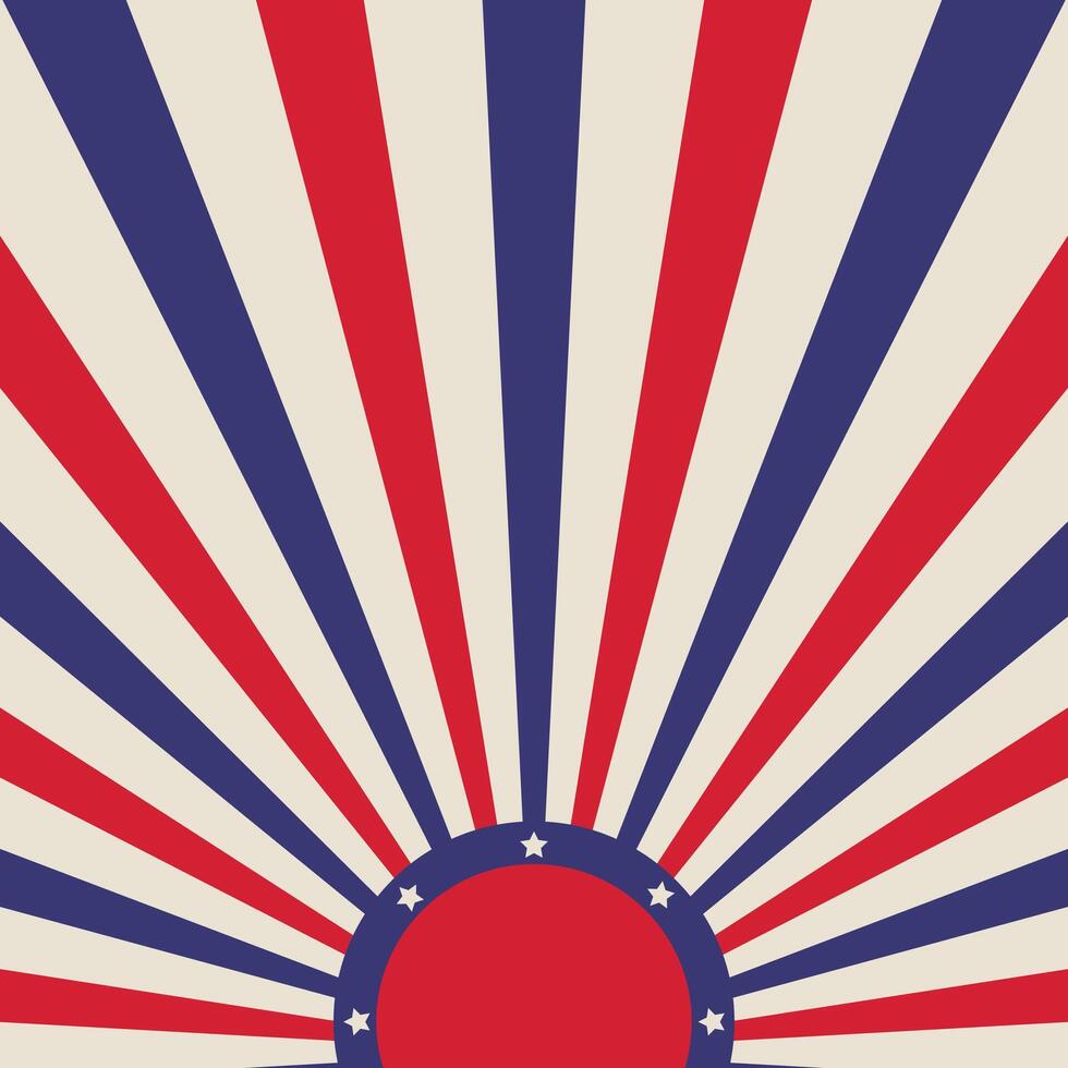 US sunbeam background, template with copy space vector