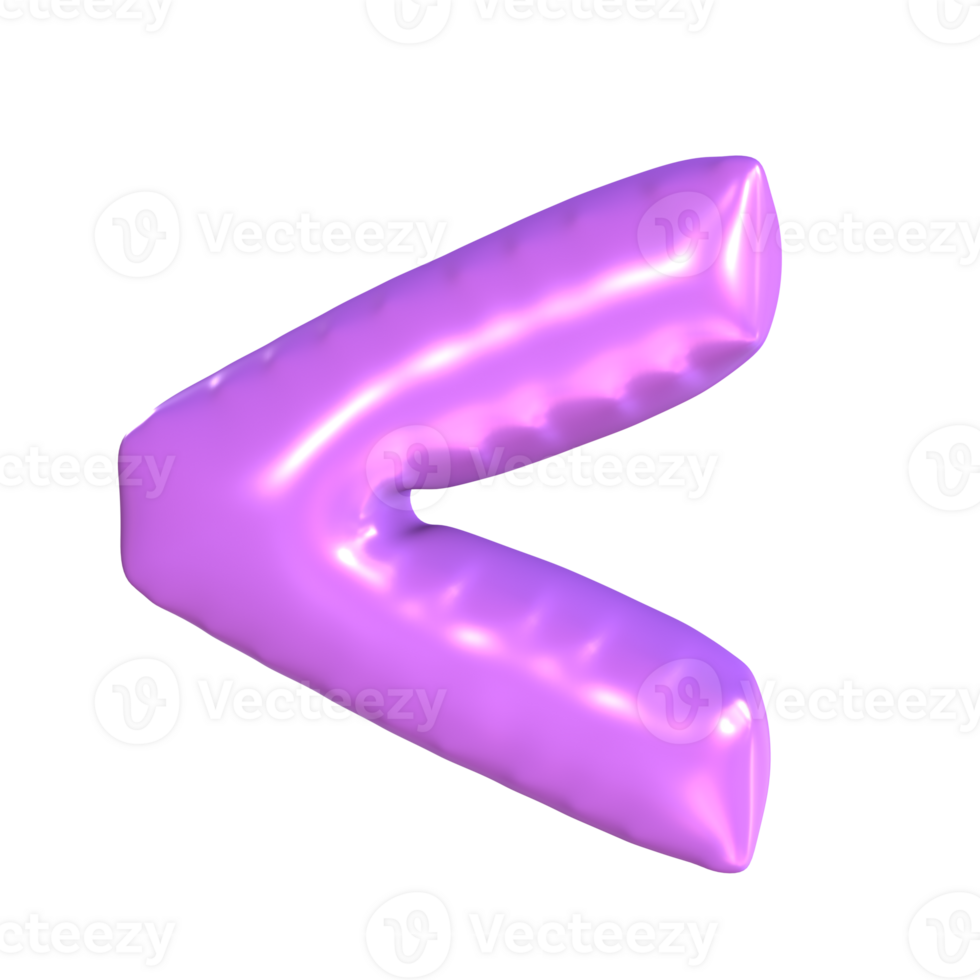 A purple balloon shaped like an arrow png