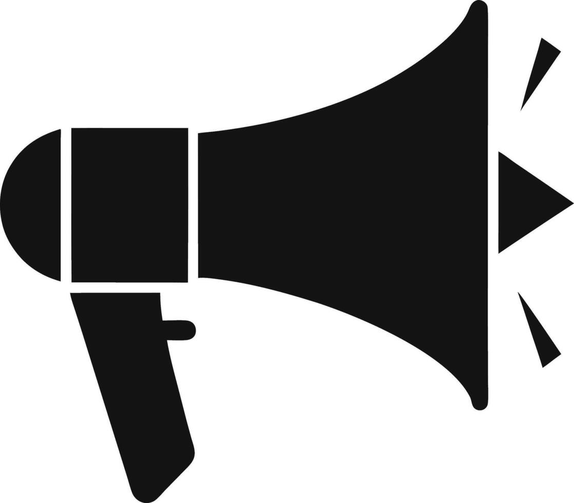 Megaphone icon illustration vector