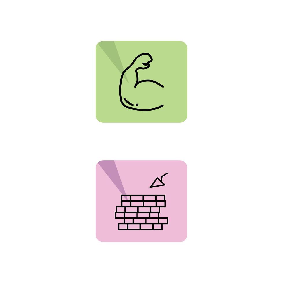 Labor icons . Line set of icons editable stroke and pixel perfect. Can used for digital product, vector