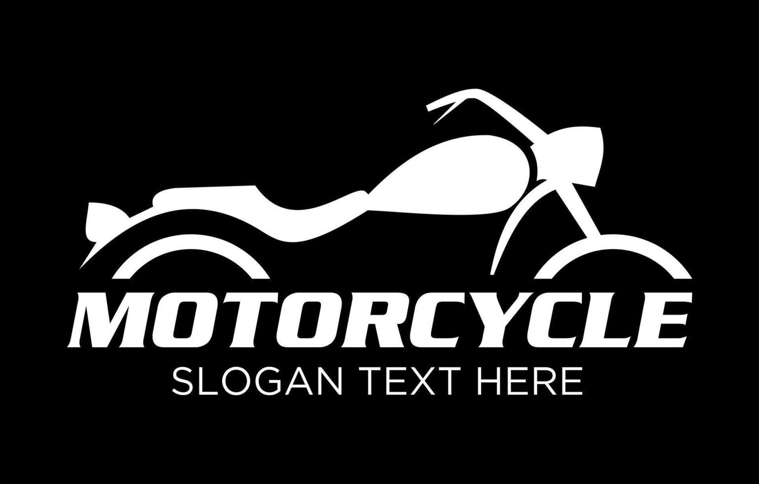 old motorbike black idea logo design vector