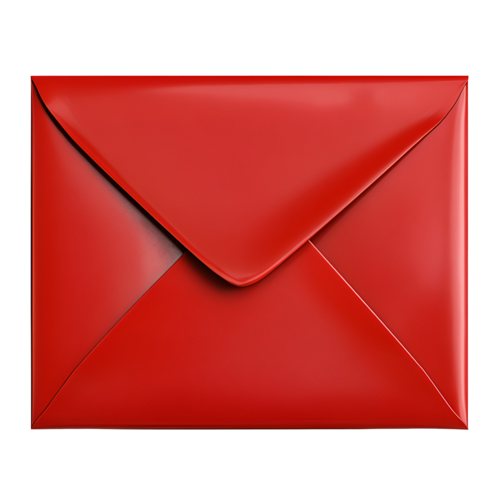 Flat Style Email Envelope Symbol For Messaging On Transparent Background png