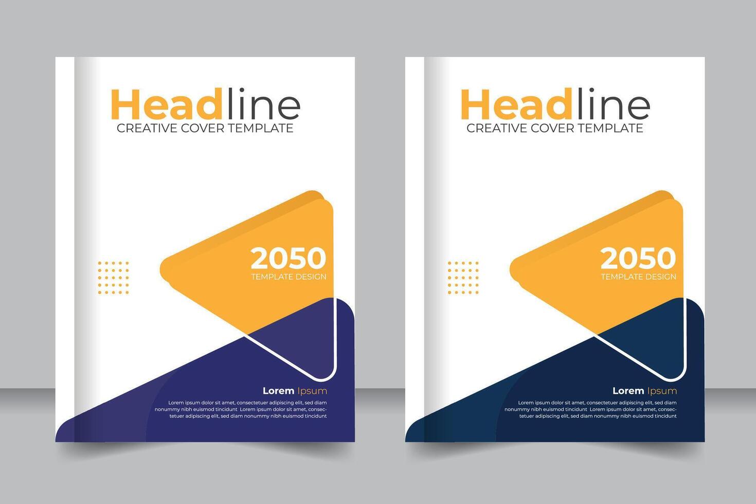 Corporate Branding Template Business book cover Layout, Elegant and Professional book cover Template vector