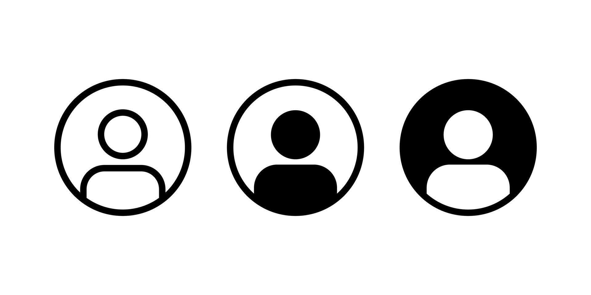 User icon in flat style. Person icon. User profile icon. Default avatar profile icon . Social media user image vector