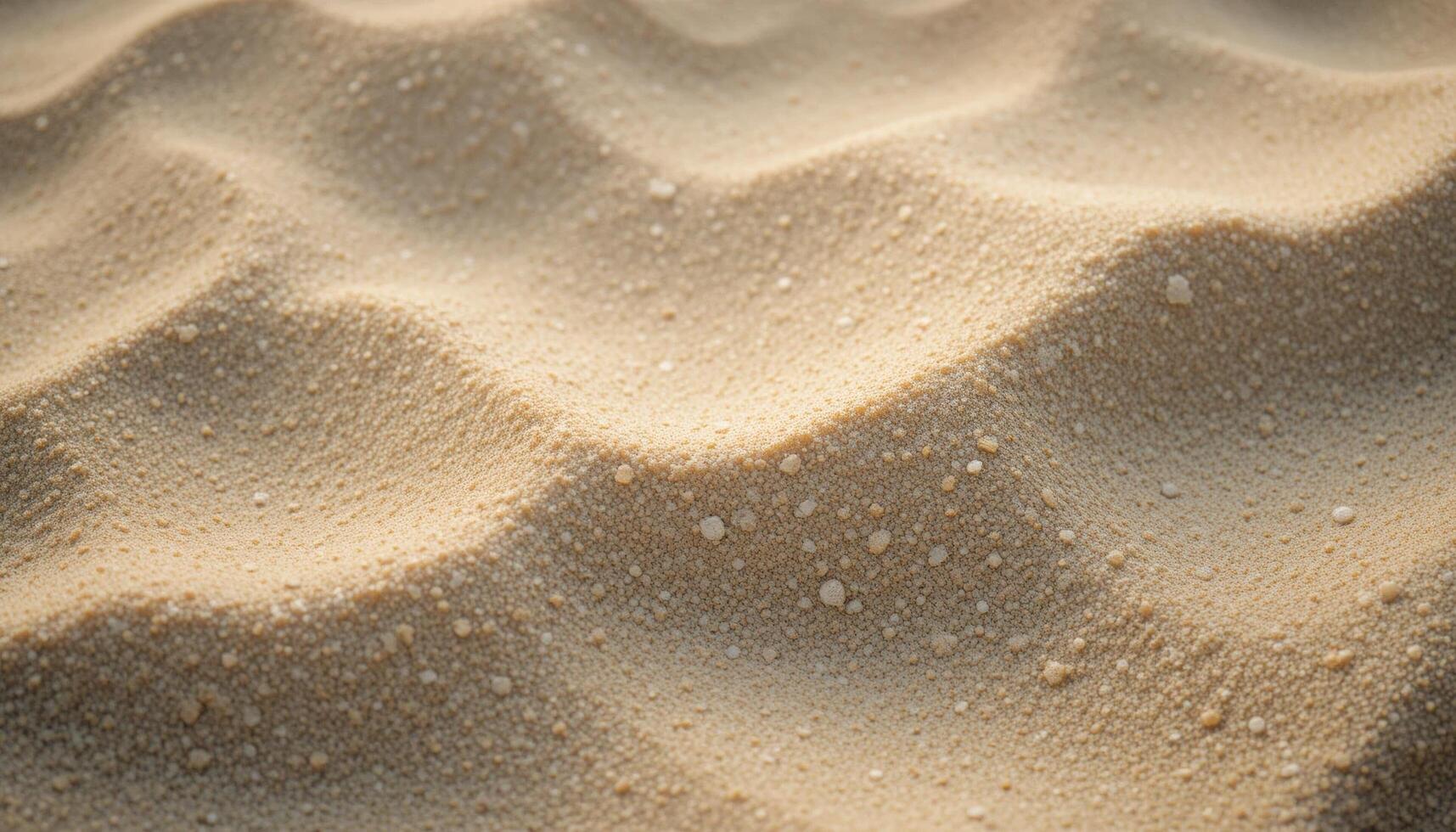 a close up of sand with water droplets on it photo