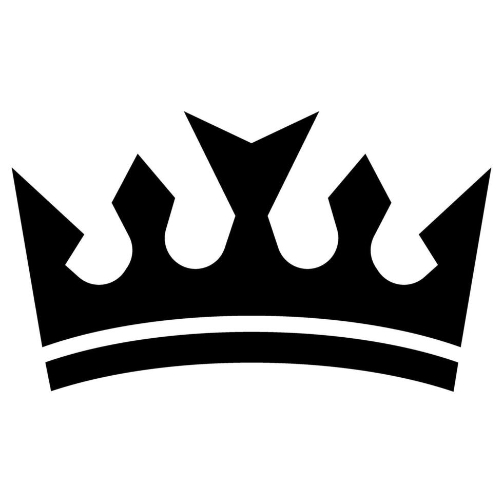 Crown icon. King illustration sign. Queen symbol or mark. vector