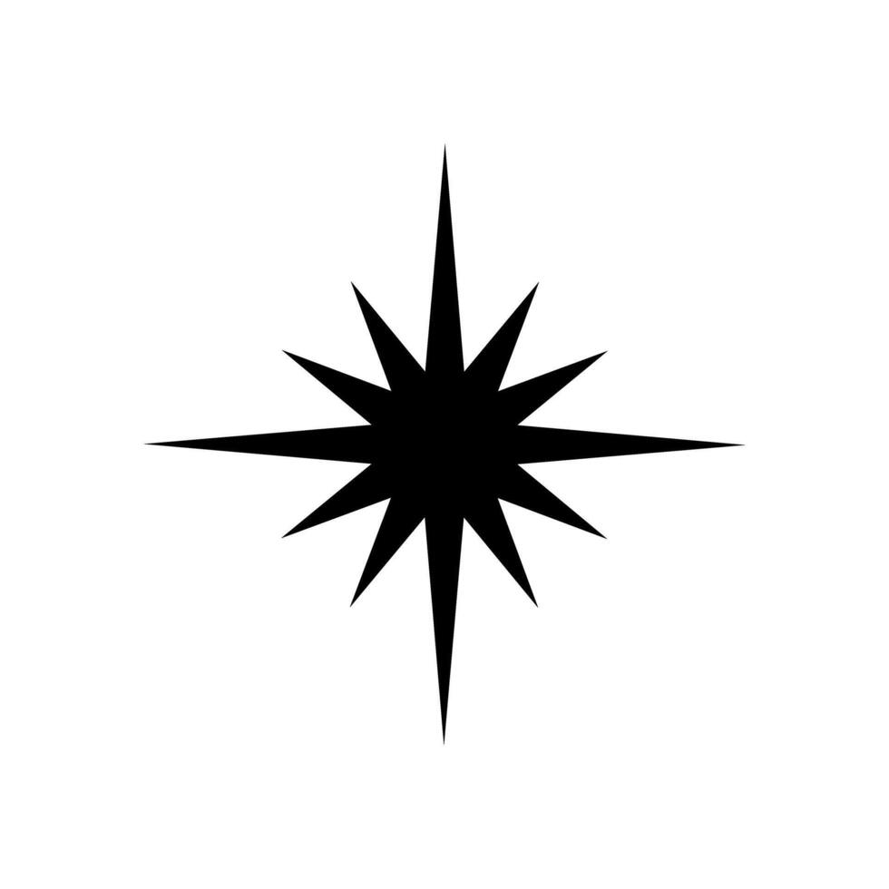 Star icon illustration design. Star icon isolated on white background. Star icon vector