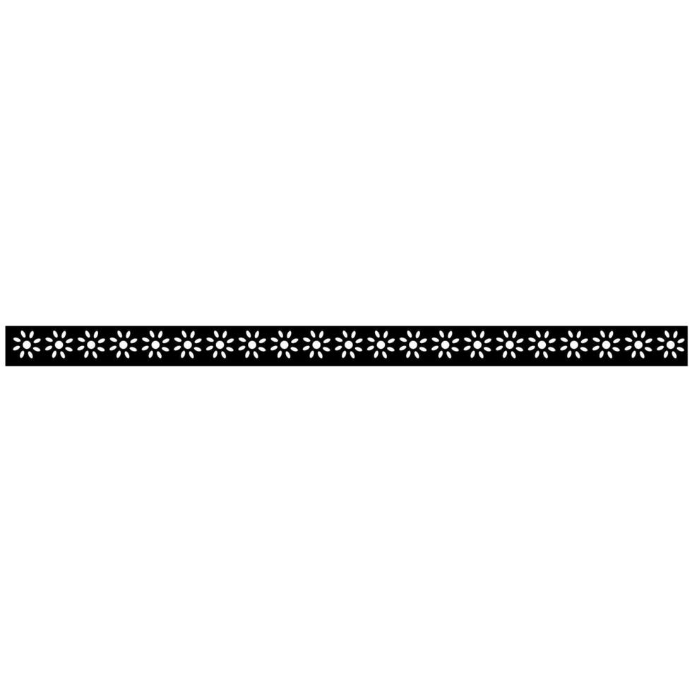 Decorative element for design. Black and white pattern. illustration. vector
