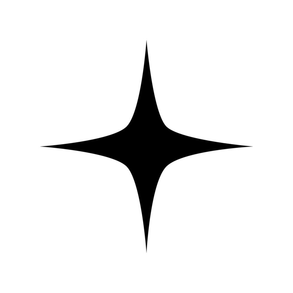 Star icon. Star icon isolated on white background. Star sign. vector