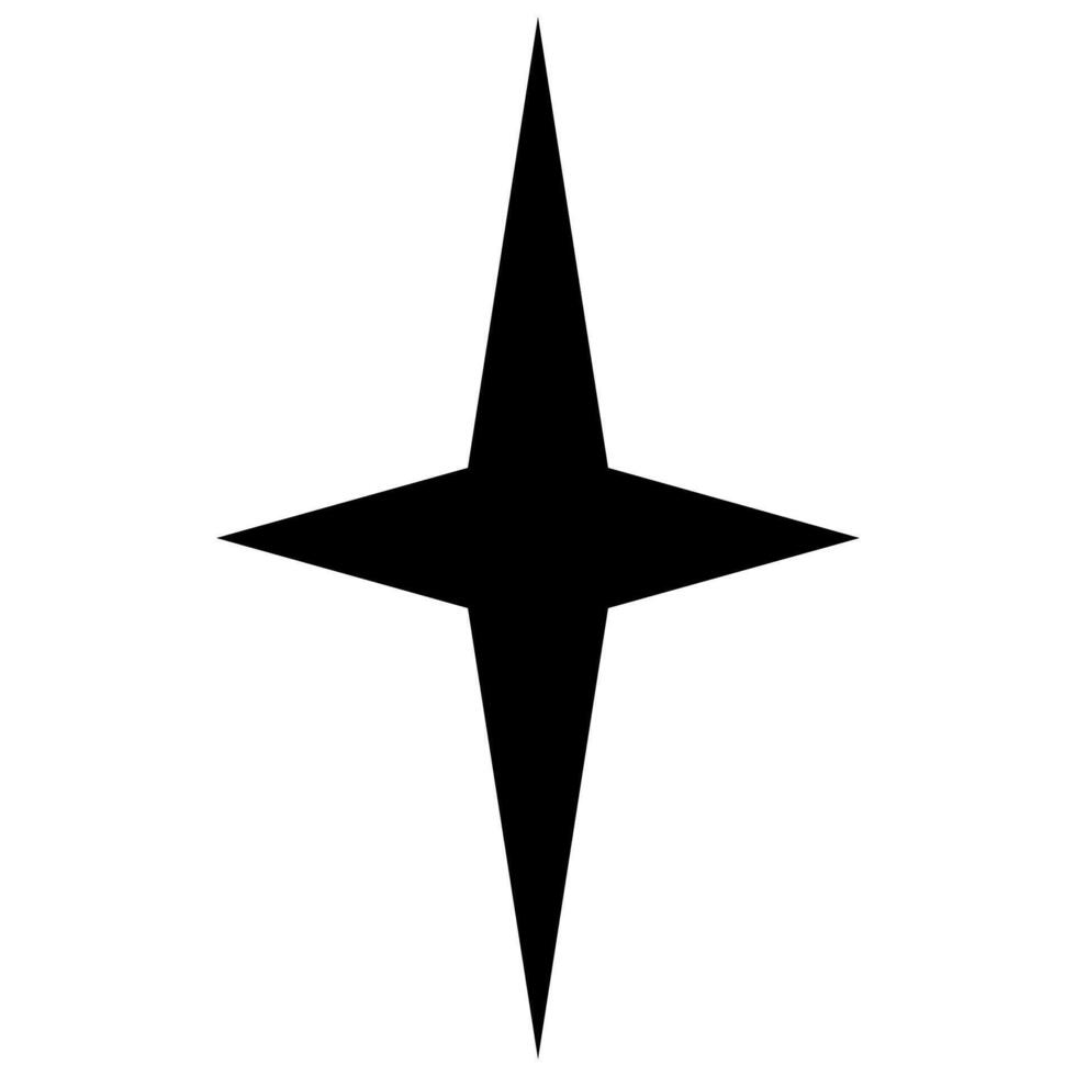 Starburst, sunburst element. Radial, radiating burst icon vector
