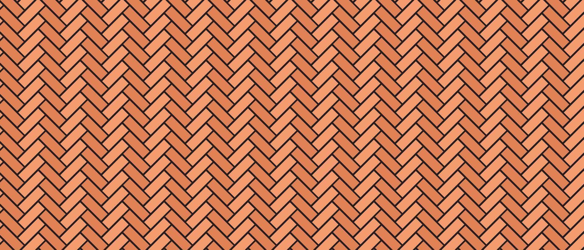 Red seamless tile pattern for decoration and design vector