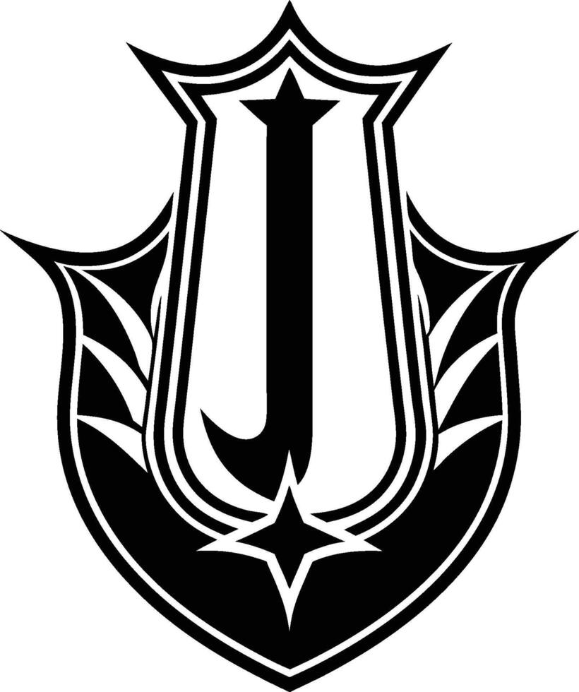 The logo for the j logo vector