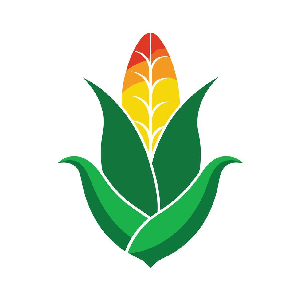 Corn logo design vector
