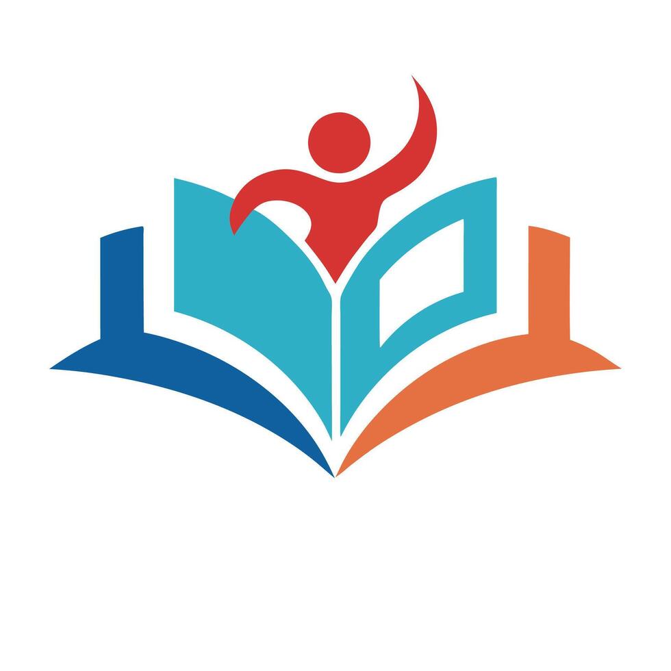 The logo for a school vector