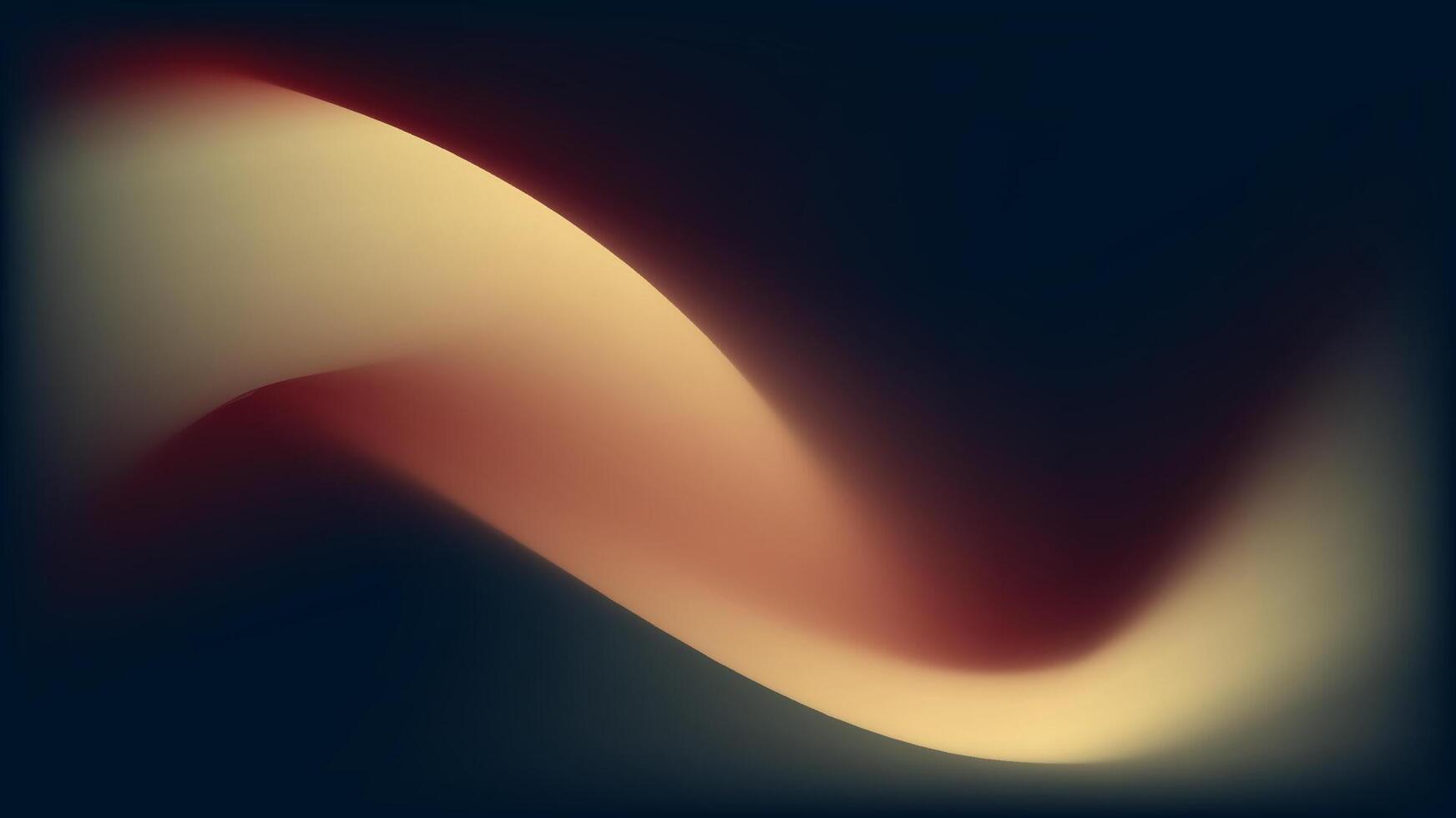 Dynamic Flow of Warm Colors on a Dark Background vector