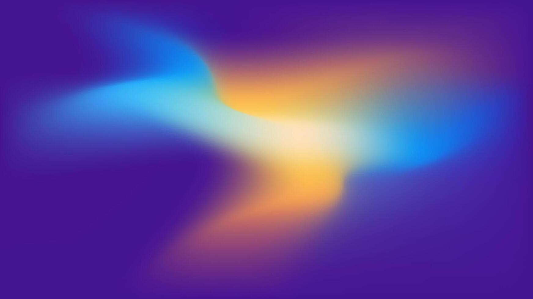 Vibrant Abstract Flow with Blue and Orange Hues Background vector
