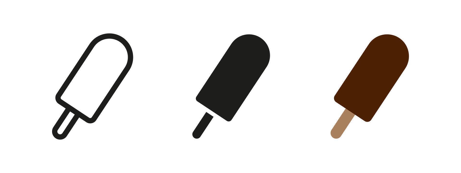 Ice cream icon vector