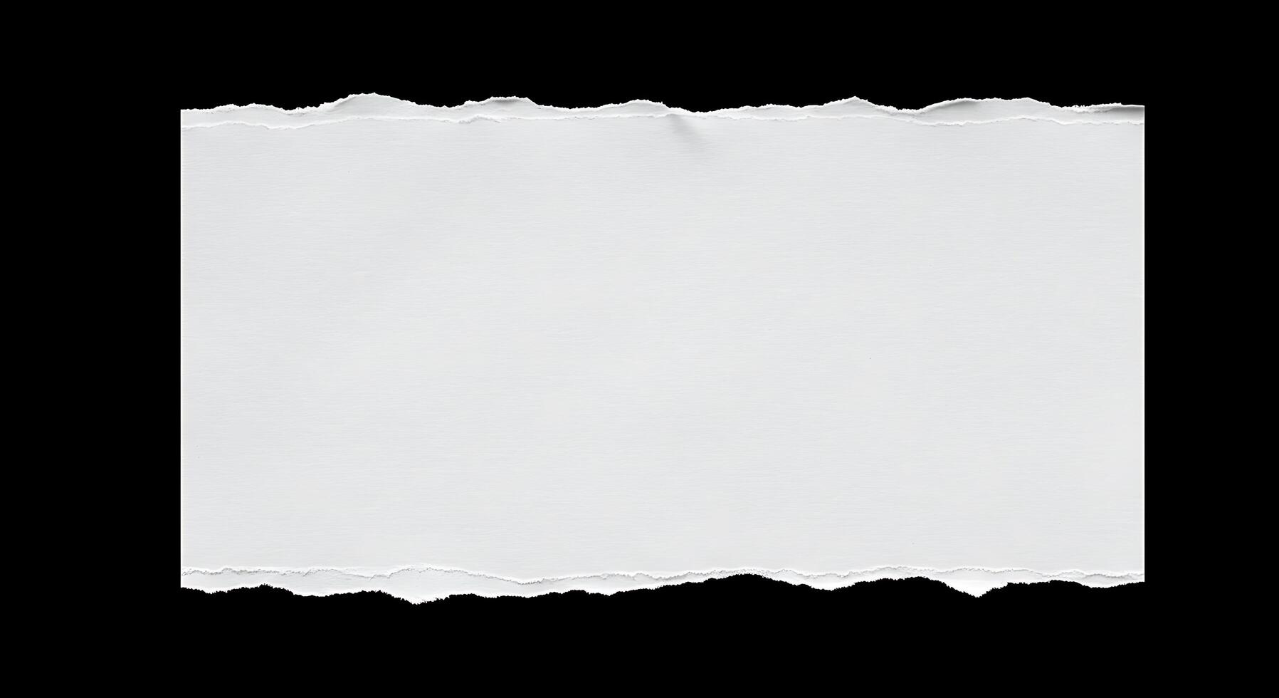 A piece of paper with a hole in it photo