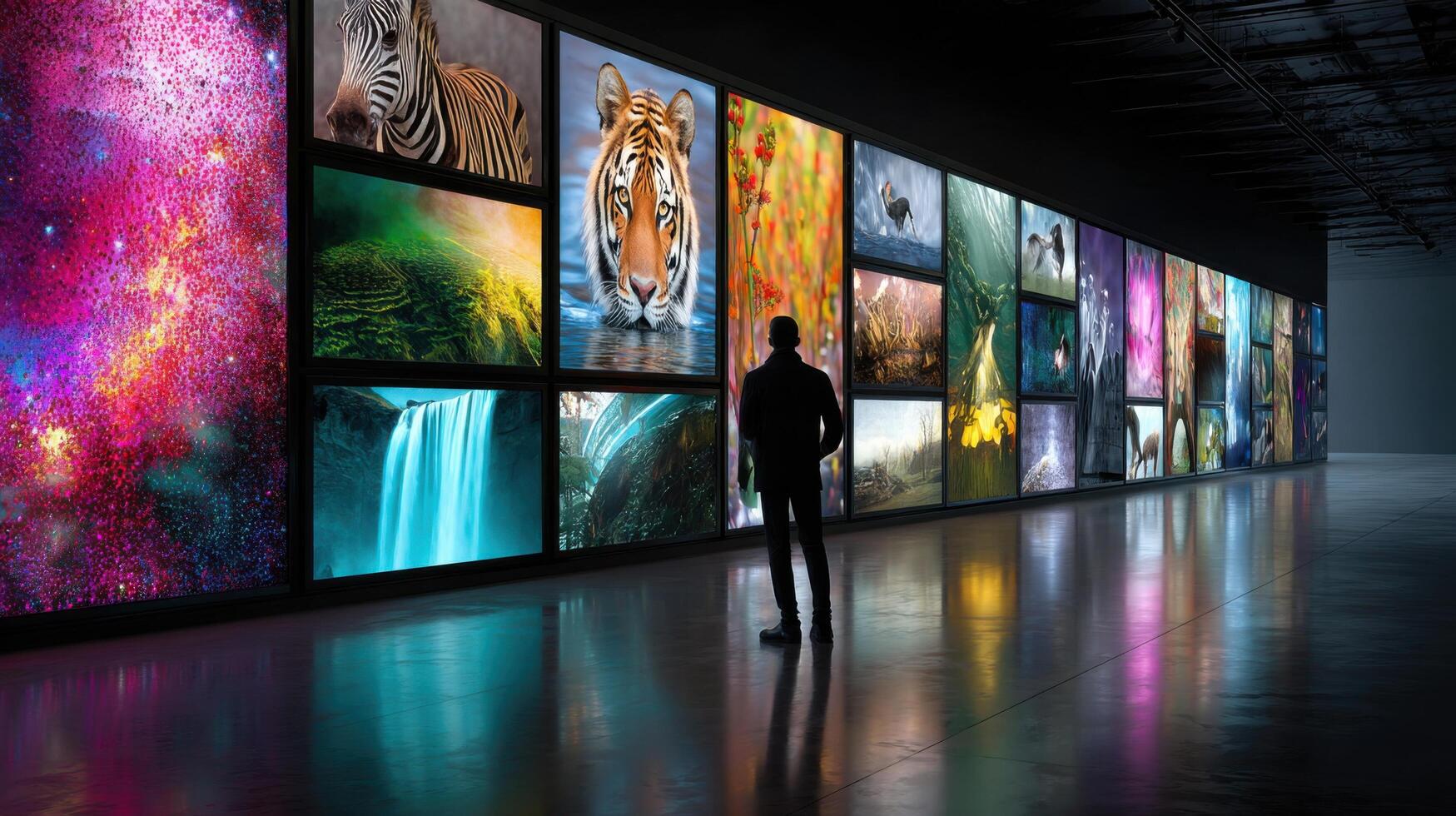 Wall of Wonders A Visual Journey Through Nature's Splendor photo