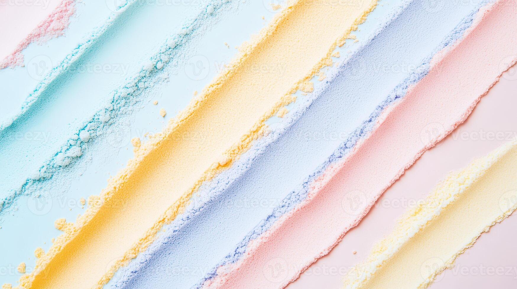 Pastel powdered candy on display photo