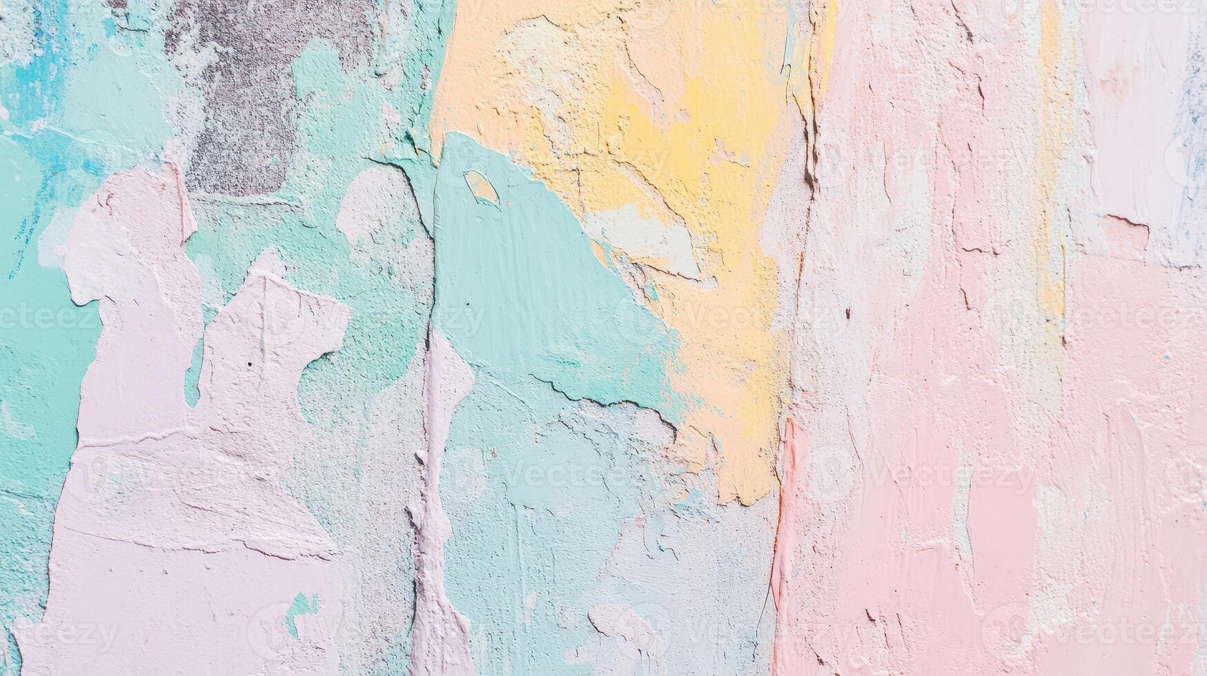Colorful abstract wall texture in urban setting photo