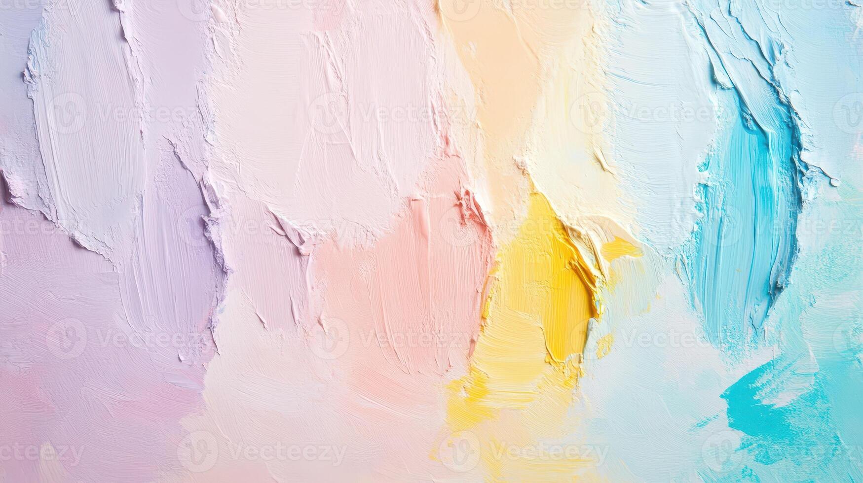 Colorful abstract texture created with oil paint photo