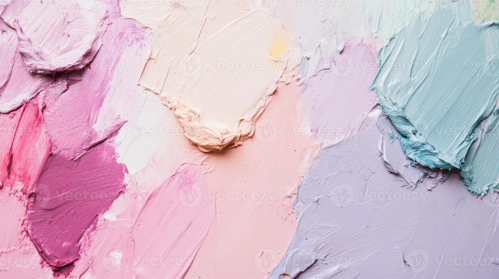 Pastel hues on texture evoke calm photo