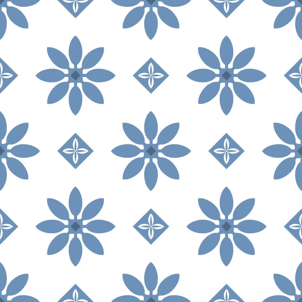 Floral ethnic pattern design for fabric, clothing, textile, background, print vector