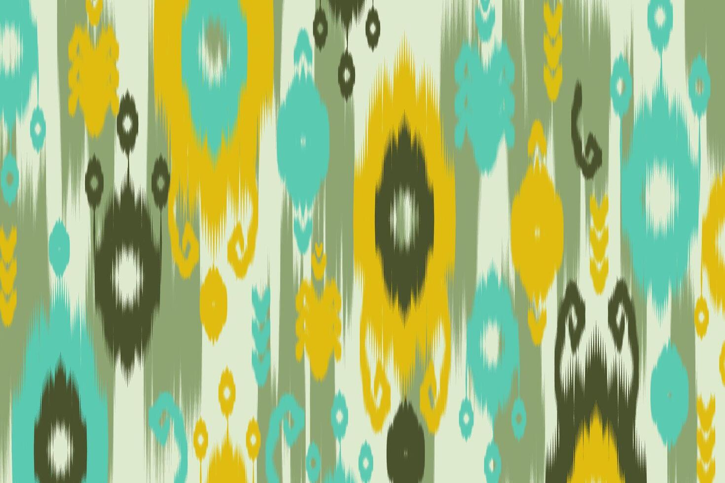 Abstract background Green, gray and yellow striped pattern. Traditional ethnic. Tribal pattern. Folk motif. Design for background, wallpaper, textile, wrapping, carpet, embroidery, print, clothing vector