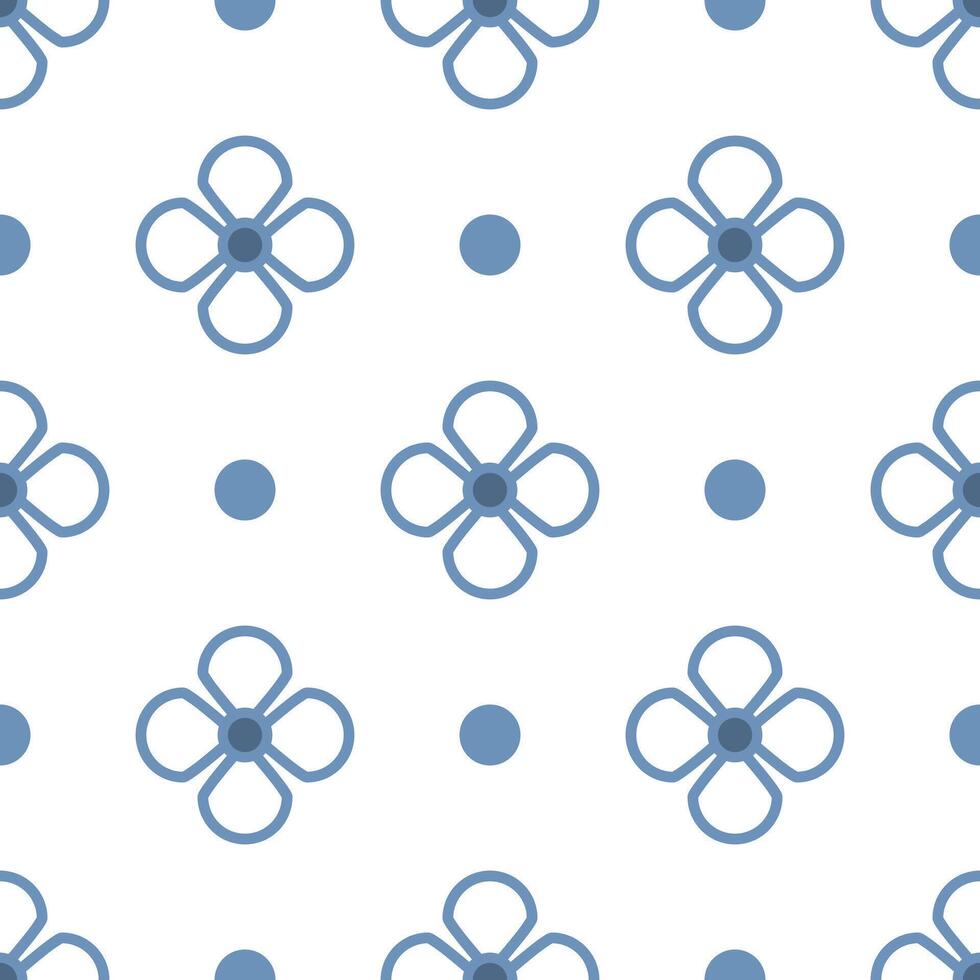 Floral pattern design for fabric, clothing, textile, background, print vector