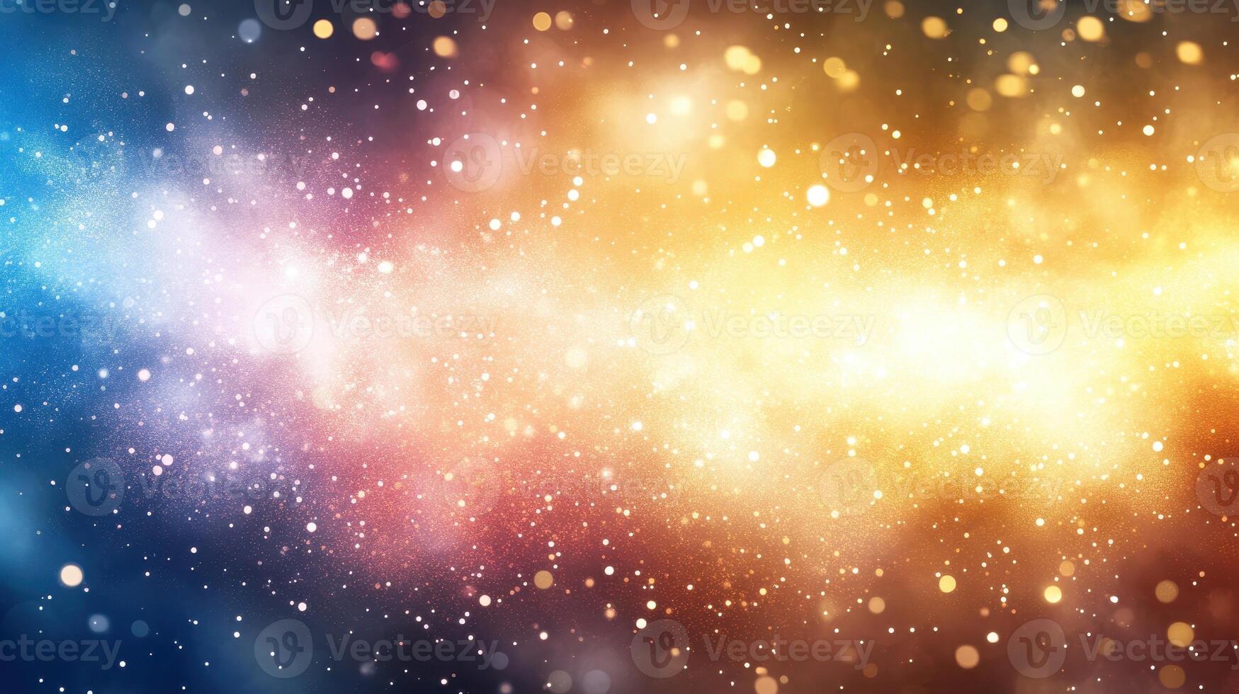 Cosmic Radiance An Abstract Galaxy of Color and Light photo