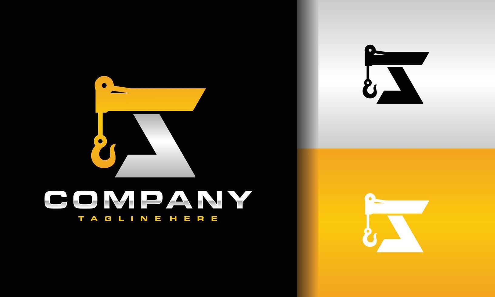 initial letter Z towing logo vector