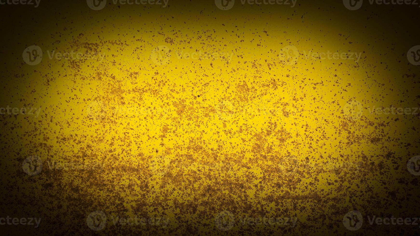 a yellow background with some dirt and scratches photo