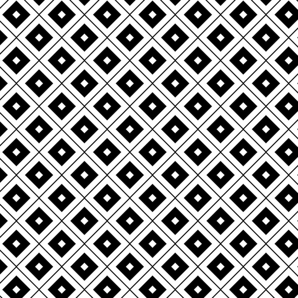Geometric pattern by stripes rhombuses. Seamless background. Black and white texture. Graphic modern pattern illustration for package, vacation design, fabric and textile. vector