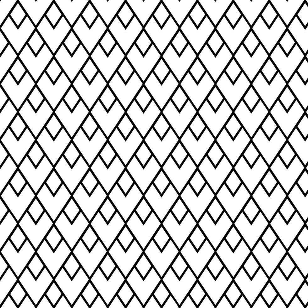 The geometric pattern with lines rhombs. Geometry seamless pattern. graphic line illustration. Black and white abstract Banner, poster, wrapping paper, sticker, print, modern textile design. vector