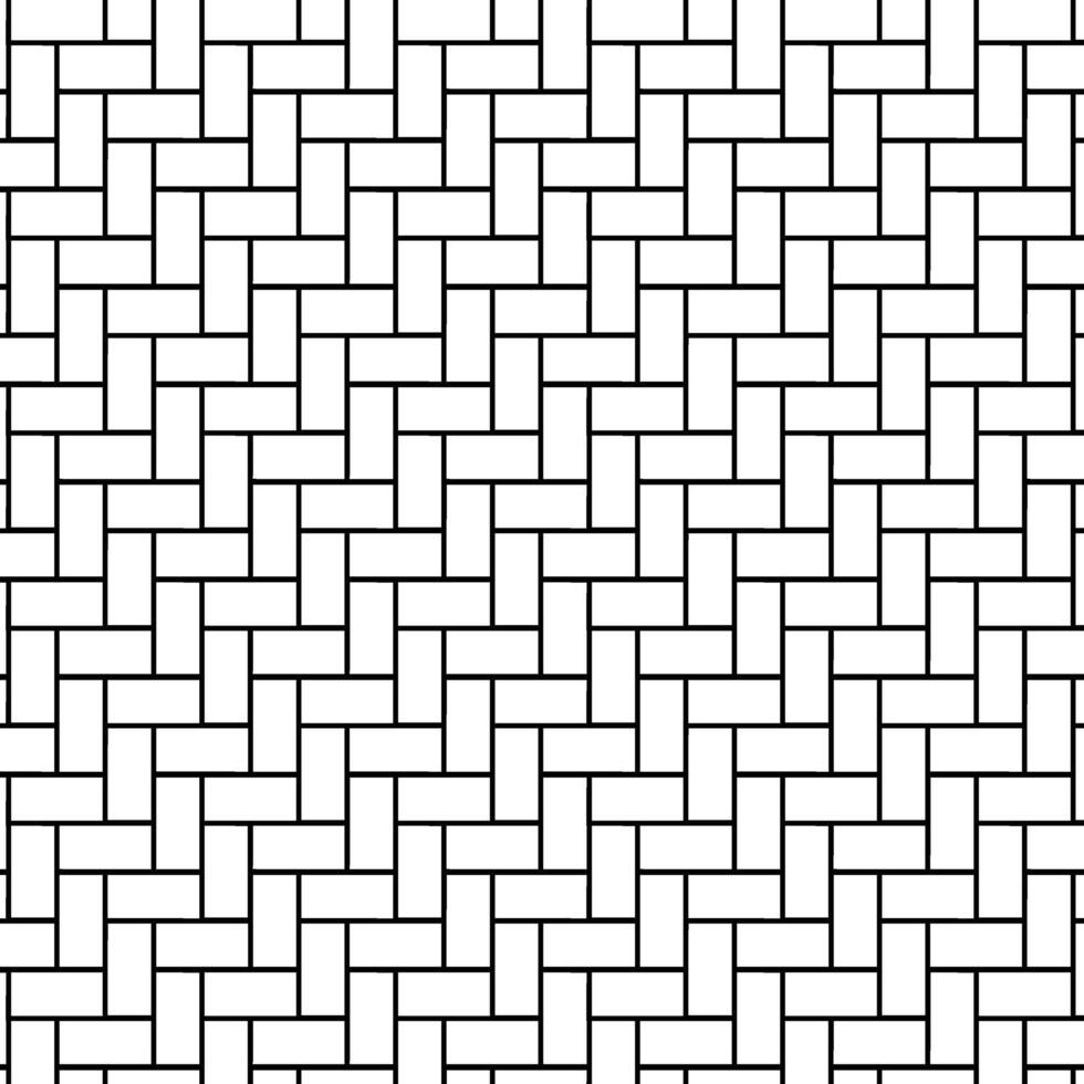 Rectangle floor wood Geometry seamless pattern. graphic line illustration. Black and white abstract For poster, party invitation, backdrop, ad, sale promotion, print for t-shirt vector