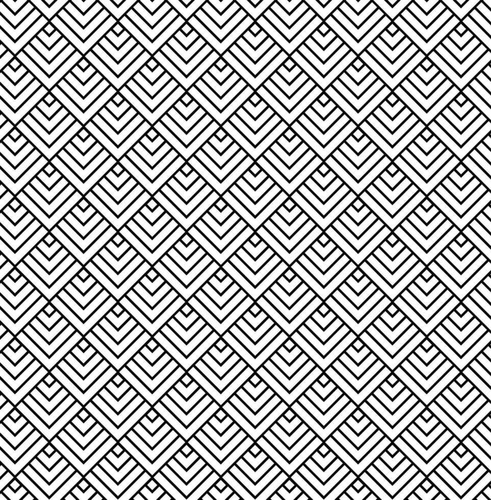 Abstract geometric pattern with lines. Geometry seamless pattern. graphic line illustration. Black and white abstract vintage 1920. Design for package, cosmetic, textile, cards. vector