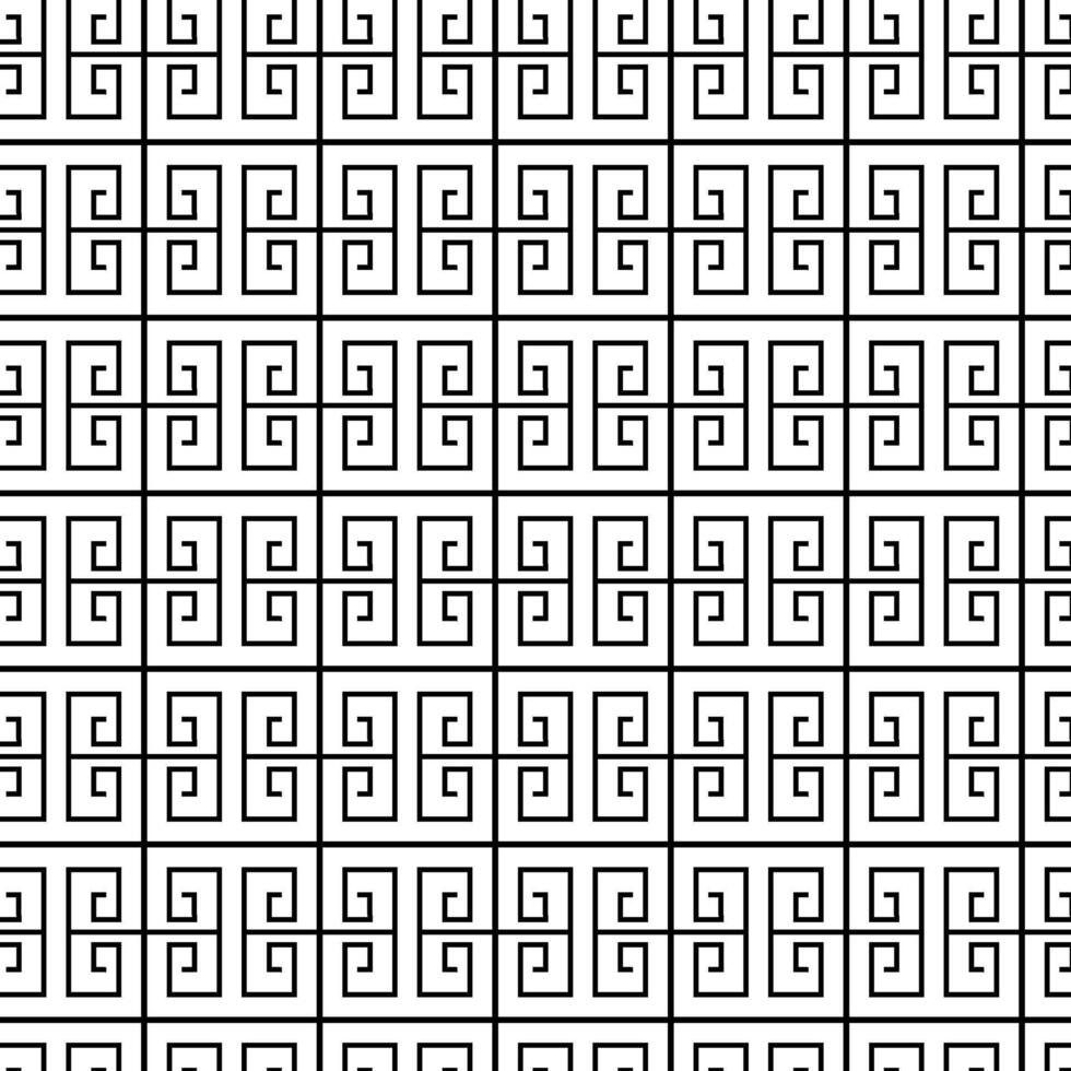 Seamless pattern with black white striped lines. Optical illusion effect. Geometric tile in op art style. illusive background, texture. Futuristic element, technologic design. vector