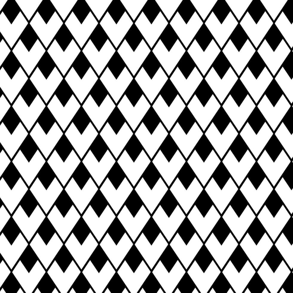 Rhombus eometry seamless pattern. graphic line illustration. Black and white abstract For poster, party invitation, backdrop, ad, sale promotion, print for t-shirt vector