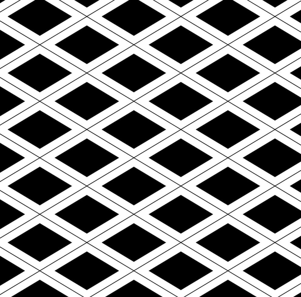 Rhombus Abstract geometric seamless pattern. . Black triangular line isolated on white background. Greece geometry lines. Angle stripe. Monochrome grecian shape. illustration vector