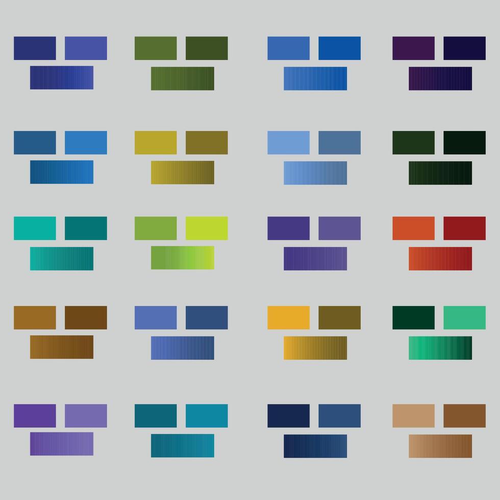 gradient color design vector